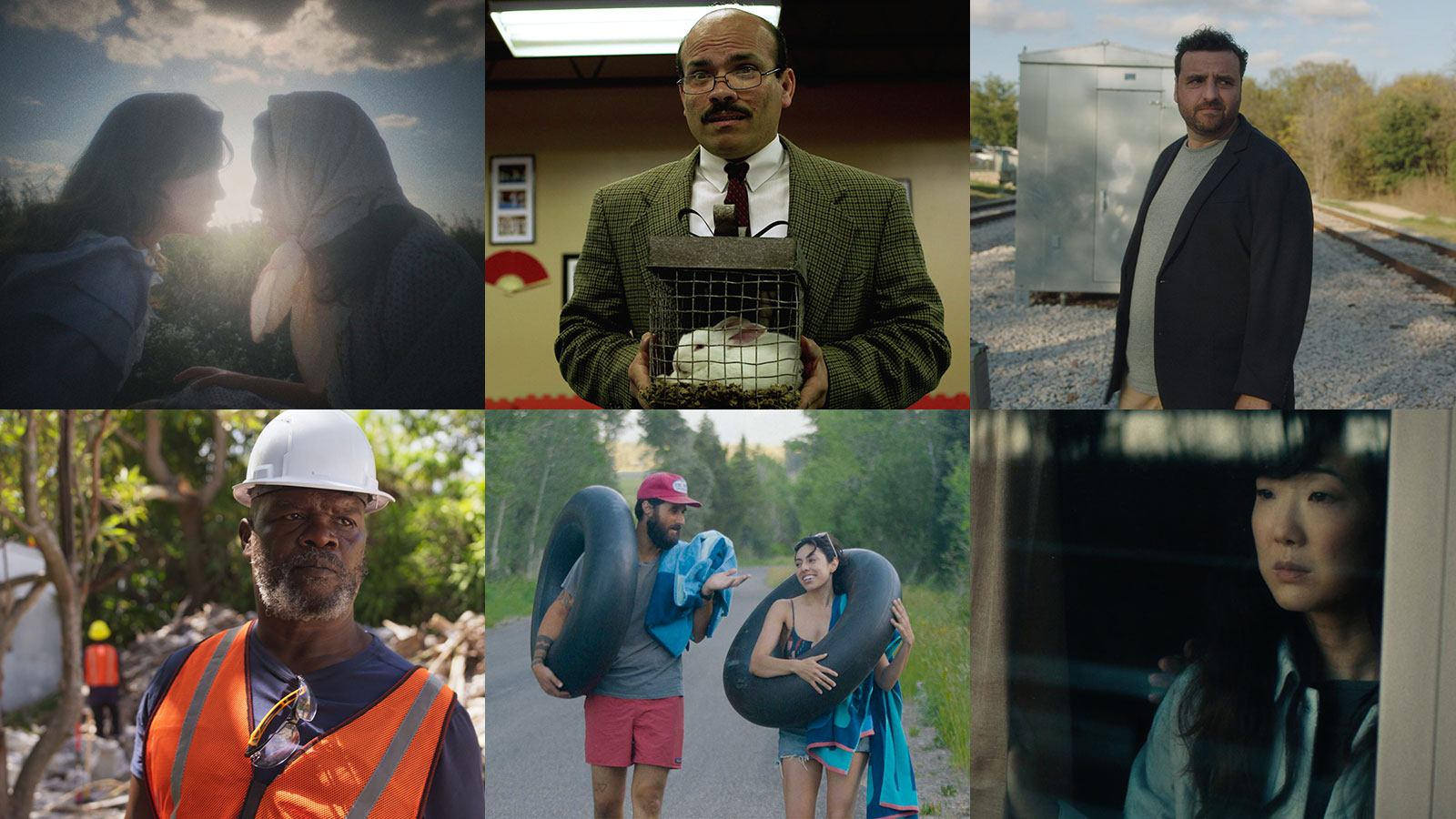 Images from the six competition films